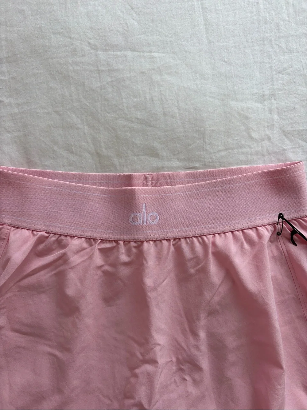Alo Pink Match Point Tennis Skirt